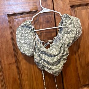 Flower top from shein